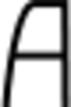 Умбрская буква A.svg